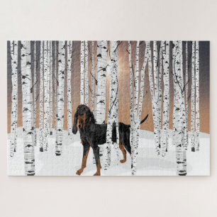 Puzzle Forêt de Birch Coonhound