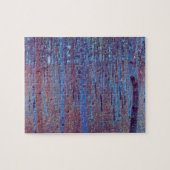 Puzzle Forêt de hêtres par Gustav Klimt, Art Nouveau Vint (Horizontal)