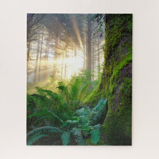 Puzzle Forêt de la côte pacifique, Oregon (Vertical)