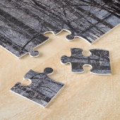 Puzzle Forêt de l'épaisse glacée dans la lumière du matin (Côté)