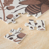 Puzzle Forêt de mousse de Mocha/Bois et plantes (Côté)