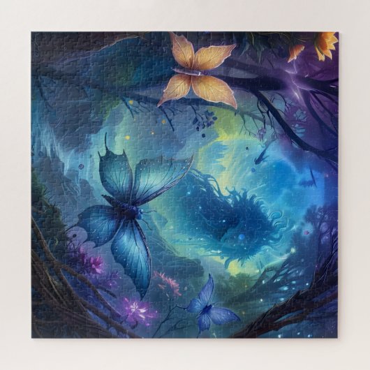 Puzzle Forêt de papillons (Horizontal)