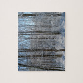 Puzzle Forêt de peuplier neigeux I (Vertical)