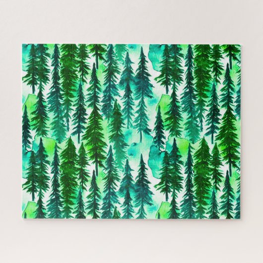 Puzzle Forêt de pins de montagne (Horizontal)