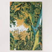 Puzzle Forêt de Whimsical - Citation de la nature de Shak (Vertical)