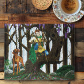Puzzle Forêt d'elfes de Chien Vizsla