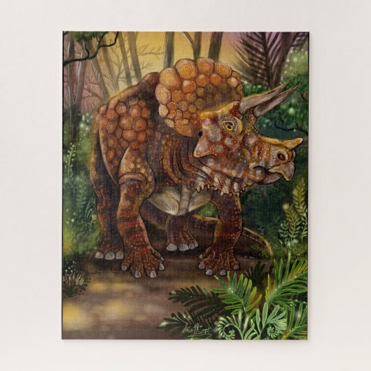 Puzzle Forêt des Tricératops (Vertical)