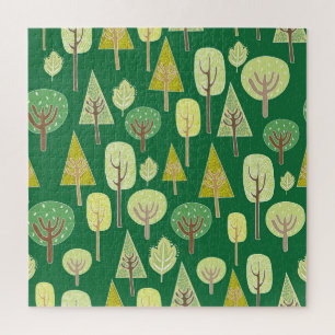 Puzzle Forêt d'été : Conception inspirée par la nature