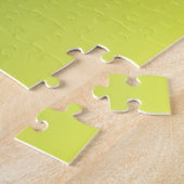 Puzzle Forêt d'été, dégradé vert subtil Minimal frais (Côté)