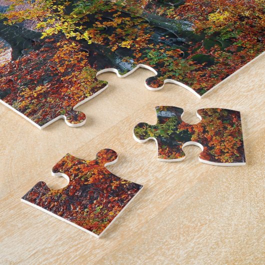 Puzzle Forêt en automne (Côté)