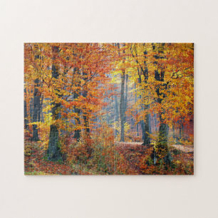 Puzzle Forêt en automne