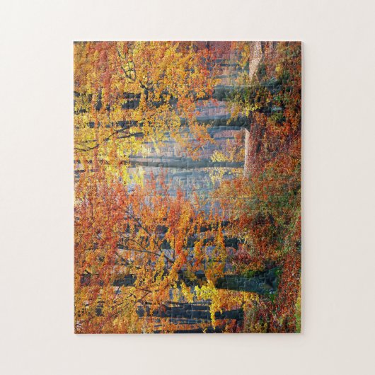 Puzzle Forêt en automne (Vertical)