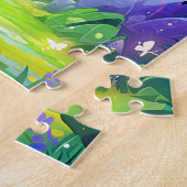 Puzzle Forêt enchantée de fées magiques (Côté)