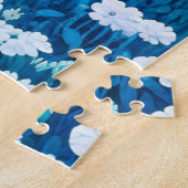 Puzzle Forêt Enchantée de Fleurs Sauvages Blanches (Côté)