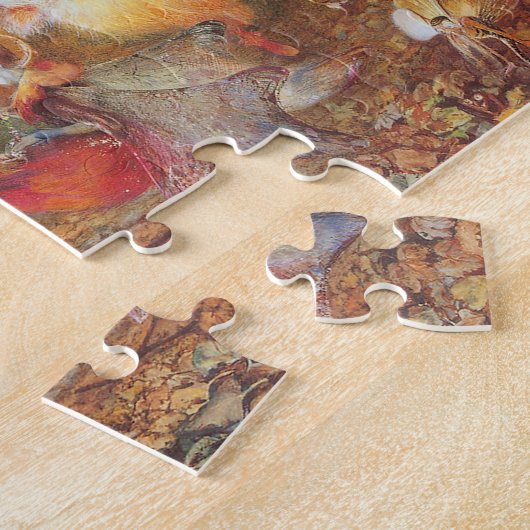Puzzle Forêt enchantée par l'artiste John Anster Fitzgera (Côté)