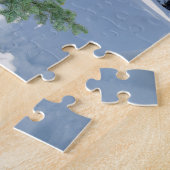 Puzzle Forêt enneigée en Oregon (Côté)