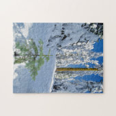 Puzzle Forêt enneigée en Oregon (Horizontal)