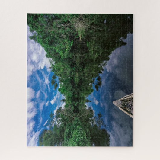 Puzzle Forêt | Forêt de la jungle péruvienne (Vertical)