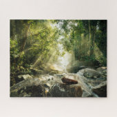 Puzzle Forêt | Forêt tropicale de la Jungle (Horizontal)