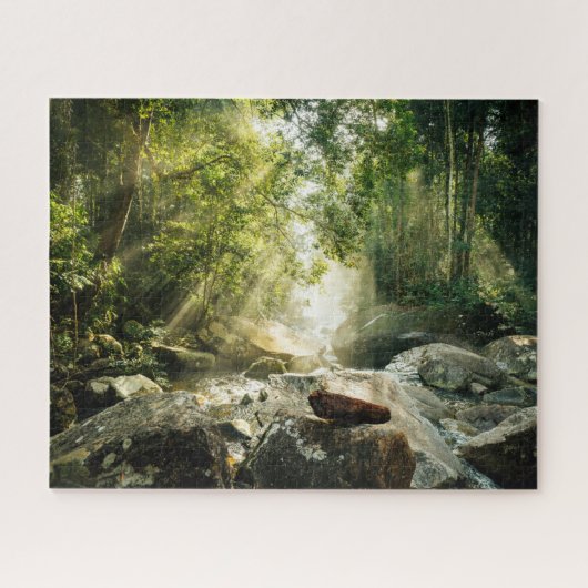 Puzzle Forêt | Forêt tropicale de la Jungle (Horizontal)