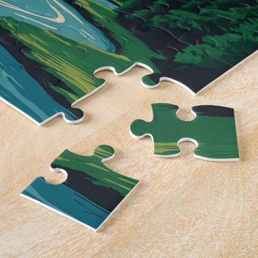 Puzzle Forêt nationale de Nantahala (Côté)