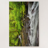 Puzzle Forêt nationale de Siuslaw, ruisseau Sweet, Oregon (Vertical)