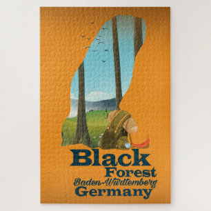 Puzzle Forêt-Noire - Bade-Wurtemberg - Allemagne