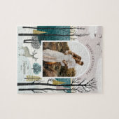 Puzzle Forêt nordique | Photo de Noël d'hiver de Woodland (Horizontal)