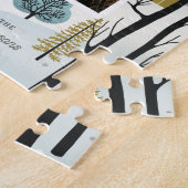 Puzzle Forêt nordique | Photo de Noël d'hiver de Woodland (Côté)