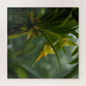 Puzzle Forêt tropicale de l'orchidée jaune (Horizontal)