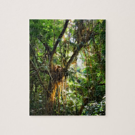 Puzzle Forêt tropicale luxuriante (Vertical)