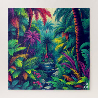 Puzzle Forêt tropicale profonde