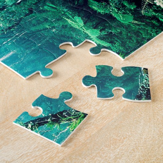 Puzzle Forêt tropicale psychédélique (Côté)
