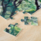 Puzzle Forêt verte Watercolor (Côté)