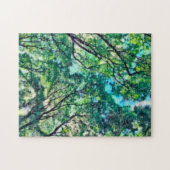 Puzzle Forêt verte Watercolor (Horizontal)