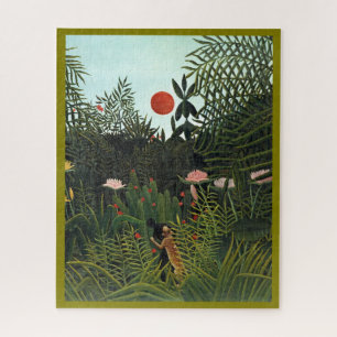 Puzzle Forêt Vierge célèbre de Henri Rousseau