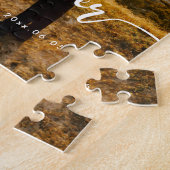 Puzzle Forever design élégant superposer image mariage (Côté)