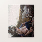 Puzzle Forever Names Date Photo (Vertical)