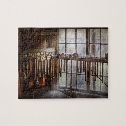 Puzzle Forgeron - Plaques et marteaux de dessin (Horizontal)