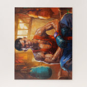 Puzzle Formation de Muay Thai : Le combat commence (Vertical)