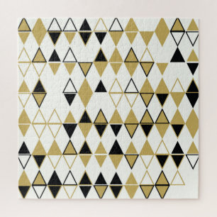 Puzzle Formes colorées, motif abstrait géométrique