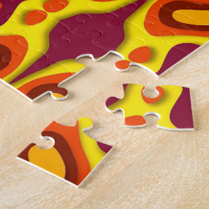 Puzzle Formes et couleurs Abstraites