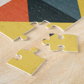 Puzzle Formes géométriques, arrière - plan simple plat. (Côté)