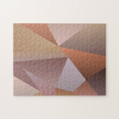 Puzzle Formes géométriques boho modernes ombrées (Horizontal)