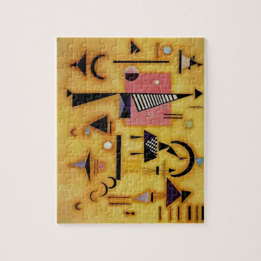 Puzzle Formes géométriques roses décisives Abstraites de  (Vertical)