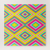 Puzzle Formes modernes géométriques Triangles Motif (Horizontal)