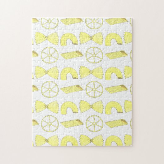 Puzzle Formes Penne Bowtie Elbow Macaroni (Vertical)