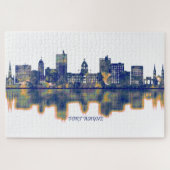 Puzzle Fort Wayne Skyline (Horizontal)