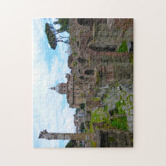 Puzzle Forum Romain, Rome, Italie. (Vertical)