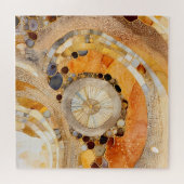 Puzzle fossile Abstrait (Horizontal)